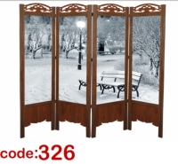 پاراوان پارتیشن طرح طبیعت کد 326